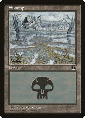 Swamp (165) [Portal Second Age] MTG Single Magic: The Gathering  | Multizone: Comics And Games