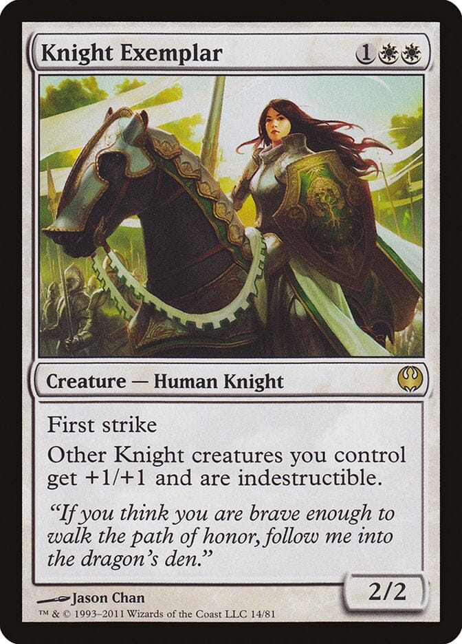 Knight Exemplar [Duel Decks: Knights vs. Dragons] MTG Single Magic: The Gathering  | Multizone: Comics And Games