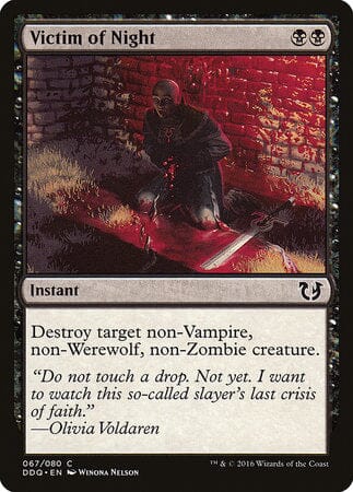 Victim of Night [Duel Decks: Blessed vs. Cursed] MTG Single Magic: The Gathering  | Multizone: Comics And Games