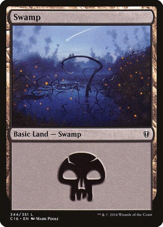 Swamp (344) [Commander 2016] MTG Single Magic: The Gathering  | Multizone: Comics And Games