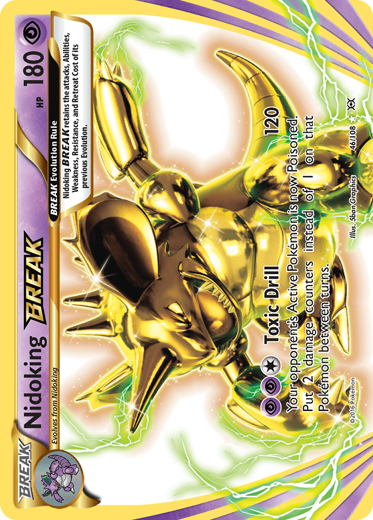 Nidoking BREAK (46/108) [XY: Evolutions] Pokemon Single Pokémon  | Multizone: Comics And Games