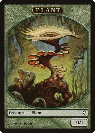 Plant Token [Worldwake Tokens] MTG Single Magic: The Gathering  | Multizone: Comics And Games
