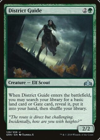 District Guide [Guilds of Ravnica] MTG Single Magic: The Gathering  | Multizone: Comics And Games