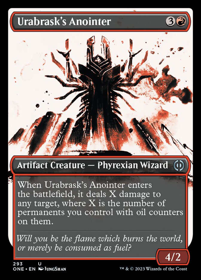 Urabrask's Anointer (Showcase Ichor) [Phyrexia: All Will Be One] | Multizone: Comics And Games