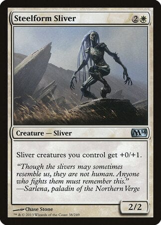 Steelform Sliver [Magic 2014] MTG Single Magic: The Gathering  | Multizone: Comics And Games