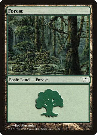 Forest (305) [Champions of Kamigawa] MTG Single Magic: The Gathering  | Multizone: Comics And Games