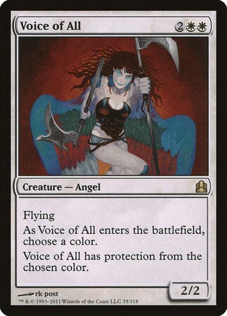 Voice of All [Commander 2011] MTG Single Magic: The Gathering  | Multizone: Comics And Games