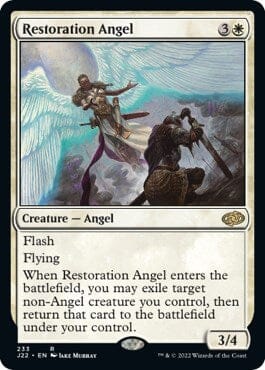Restoration Angel [Jumpstart 2022] MTG Single Magic: The Gathering  | Multizone: Comics And Games