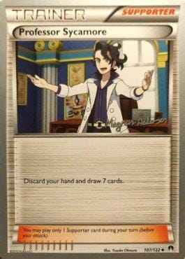 Professor Sycamore (107/122) (Garbanette - Magnus Pedersen) [World Championships 2018] Pokemon Single Pokémon  | Multizone: Comics And Games