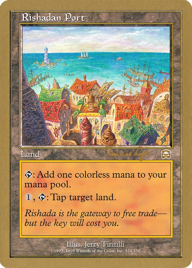 Rishadan Port (Tom van de Logt) [World Championship Decks 2001] MTG Single Magic: The Gathering  | Multizone: Comics And Games