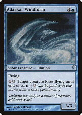 Adarkar Windform [Coldsnap] MTG Single Magic: The Gathering  | Multizone: Comics And Games