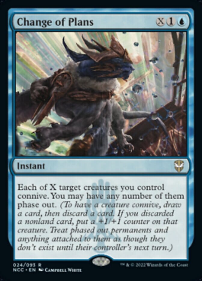 Change of Plans [Streets of New Capenna Commander] MTG Single Magic: The Gathering  | Multizone: Comics And Games