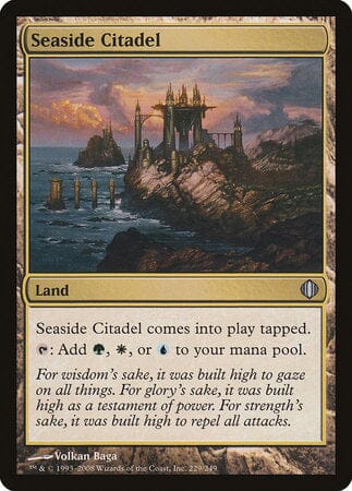 Seaside Citadel [Shards of Alara] MTG Single Magic: The Gathering  | Multizone: Comics And Games