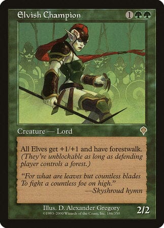 Elvish Champion [Invasion] MTG Single Magic: The Gathering  | Multizone: Comics And Games