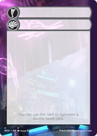 Helper Card (6/9) [Kamigawa: Neon Dynasty Tokens] MTG Single Magic: The Gathering  | Multizone: Comics And Games