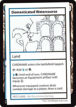 Domesticated Watercourse (2021 Edition) [Mystery Booster Playtest Cards] MTG Single Magic: The Gathering  | Multizone: Comics And Games