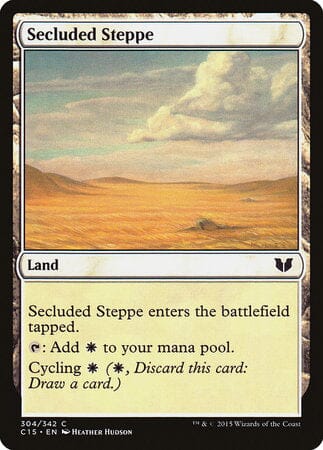 Secluded Steppe [Commander 2015] MTG Single Magic: The Gathering  | Multizone: Comics And Games