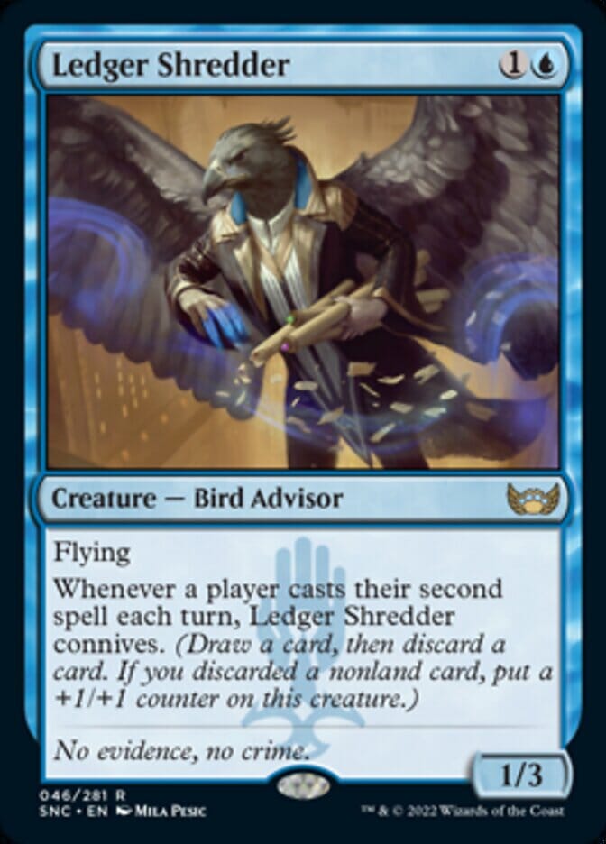 Ledger Shredder [Streets of New Capenna] MTG Single Magic: The Gathering  | Multizone: Comics And Games