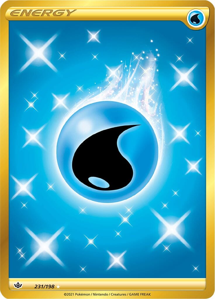 Water Energy (231/198) [Sword & Shield: Chilling Reign] Pokemon Single Pokémon  | Multizone: Comics And Games