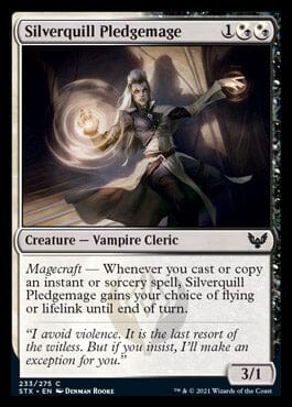 Silverquill Pledgemage [Strixhaven: School of Mages] MTG Single Magic: The Gathering  | Multizone: Comics And Games