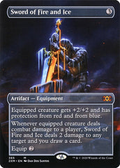 Sword of Fire and Ice (Borderless) [Double Masters] MTG Single Magic: The Gathering  | Multizone: Comics And Games
