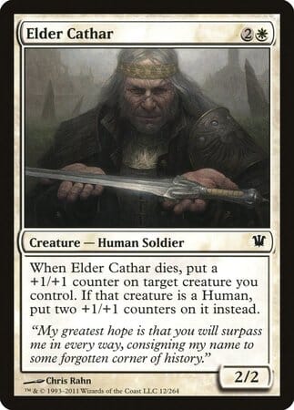 Elder Cathar [Innistrad] MTG Single Magic: The Gathering  | Multizone: Comics And Games