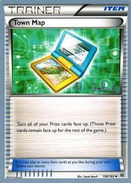 Town Map (150/162) (Victory Map - Robin Schulz) [World Championships 2018] Pokemon Single Pokémon  | Multizone: Comics And Games