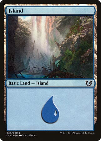 Island (35) [Duel Decks: Blessed vs. Cursed] MTG Single Magic: The Gathering  | Multizone: Comics And Games