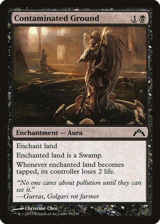 Contaminated Ground [Gatecrash] MTG Single Magic: The Gathering  | Multizone: Comics And Games