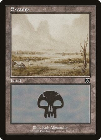 Swamp (340) [Mercadian Masques] MTG Single Magic: The Gathering  | Multizone: Comics And Games