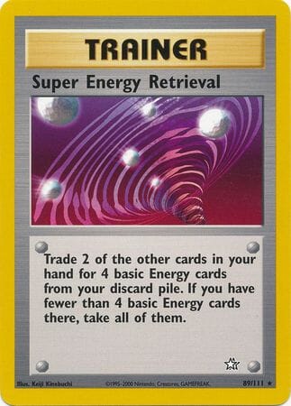 Super Energy Retrieval (89/111) [Neo Genesis Unlimited] Pokemon Single Pokémon  | Multizone: Comics And Games