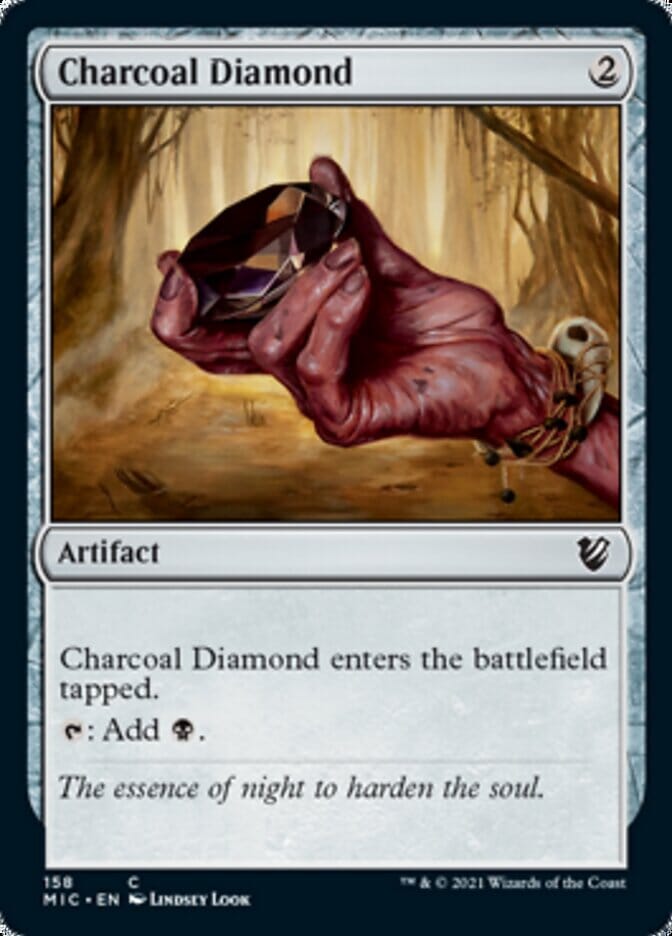Charcoal Diamond [Innistrad: Midnight Hunt Commander] MTG Single Magic: The Gathering  | Multizone: Comics And Games