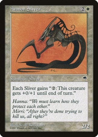 Armor Sliver [Tempest] MTG Single Magic: The Gathering  | Multizone: Comics And Games