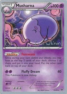 Musharna (59/99) (American Gothic - Ian Whiton) [World Championships 2013] Pokemon Single Pokémon  | Multizone: Comics And Games