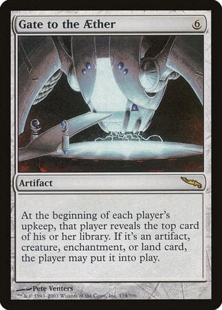 Gate to the Aether [Mirrodin] MTG Single Magic: The Gathering  | Multizone: Comics And Games