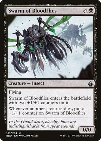 Swarm of Bloodflies [Battlebond] MTG Single Magic: The Gathering  | Multizone: Comics And Games
