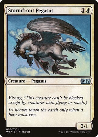 Stormfront Pegasus [Welcome Deck 2017] MTG Single Magic: The Gathering  | Multizone: Comics And Games