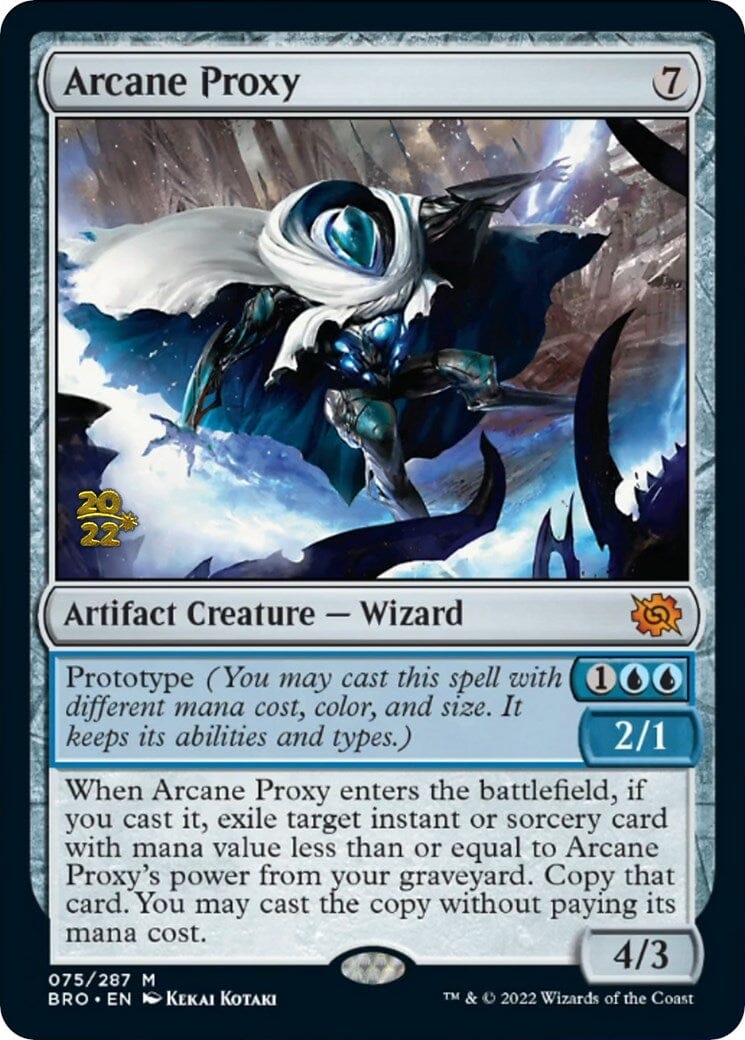 Arcane Proxy [The Brothers' War: Prerelease Promos] MTG Single Magic: The Gathering  | Multizone: Comics And Games