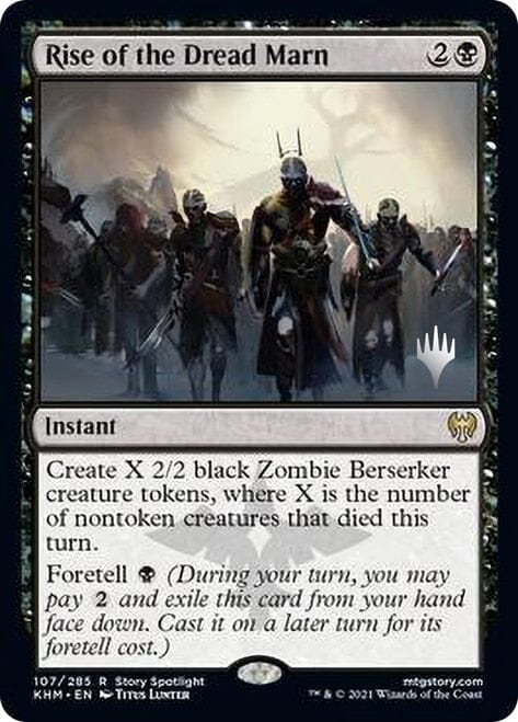 Rise of the Dread Marn [Kaldheim Promo Pack] MTG Single Magic: The Gathering  | Multizone: Comics And Games