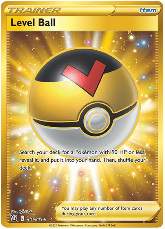 Level Ball (181/163) [Sword & Shield: Battle Styles] Pokemon Single Pokémon  | Multizone: Comics And Games