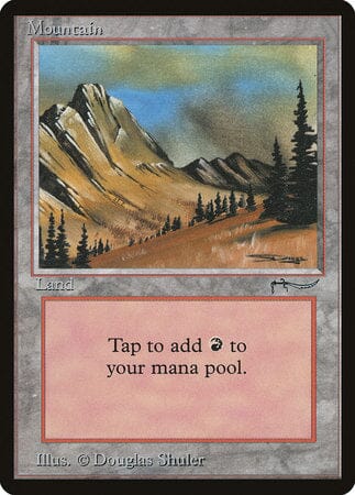 Mountain (Arabian Nights) [Arabian Nights] MTG Single Magic: The Gathering  | Multizone: Comics And Games