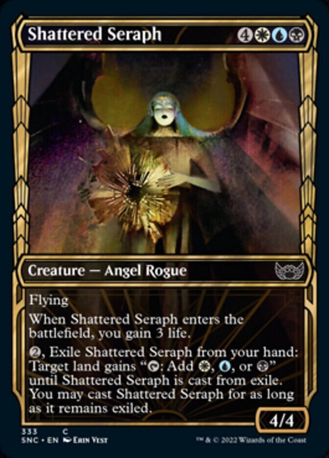 Shattered Seraph (Showcase Golden Age) [Streets of New Capenna] MTG Single Magic: The Gathering  | Multizone: Comics And Games