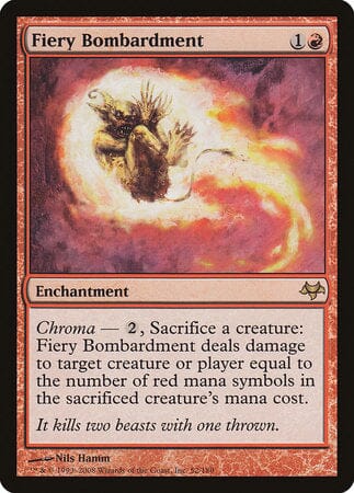 Fiery Bombardment [Eventide] MTG Single Magic: The Gathering  | Multizone: Comics And Games