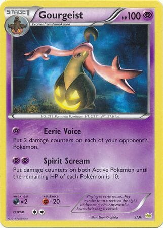 Gourgeist (2/30) [XY: Trainer Kit - Noivern] Pokemon Single Pokémon  | Multizone: Comics And Games
