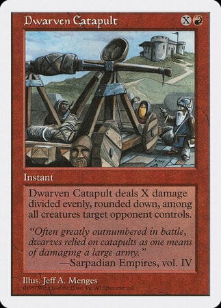 Dwarven Catapult [Fifth Edition] MTG Single Magic: The Gathering  | Multizone: Comics And Games