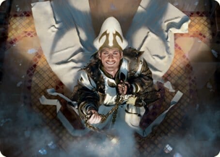 Jerren, Corrupted Bishop Art Card [Innistrad: Midnight Hunt Art Series] MTG Single Magic: The Gathering  | Multizone: Comics And Games