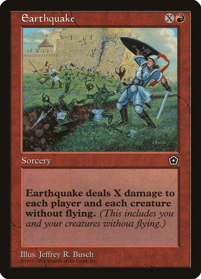 Earthquake [Portal Second Age] MTG Single Magic: The Gathering  | Multizone: Comics And Games