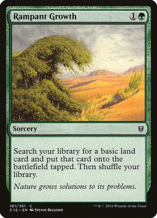 Rampant Growth [Commander 2016] MTG Single Magic: The Gathering  | Multizone: Comics And Games