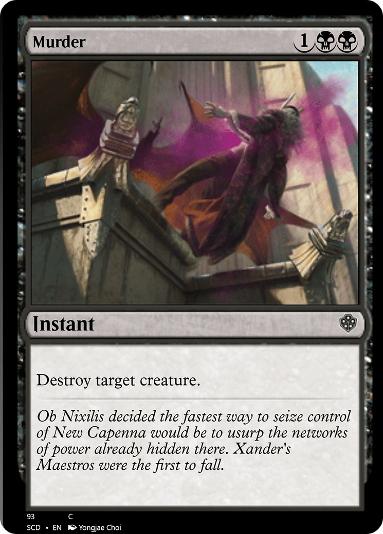 Murder [Starter Commander Decks] MTG Single Magic: The Gathering  | Multizone: Comics And Games
