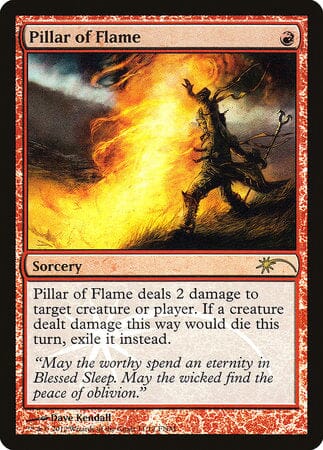Pillar of Flame [Friday Night Magic 2012] MTG Single Magic: The Gathering  | Multizone: Comics And Games